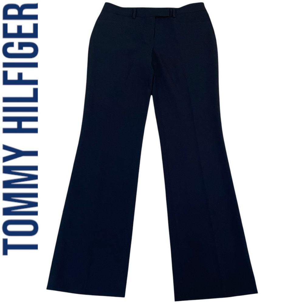 Tommy Hilfiger (30x31) Navy Blue Boot Leg Dress - Women’s 2